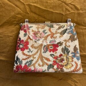 Vintage Embroidered Reversible Bag